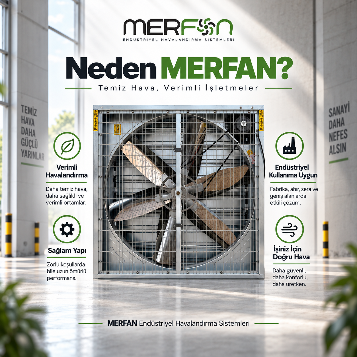MERFAN Endustriyel Havalandırma Çözümleri